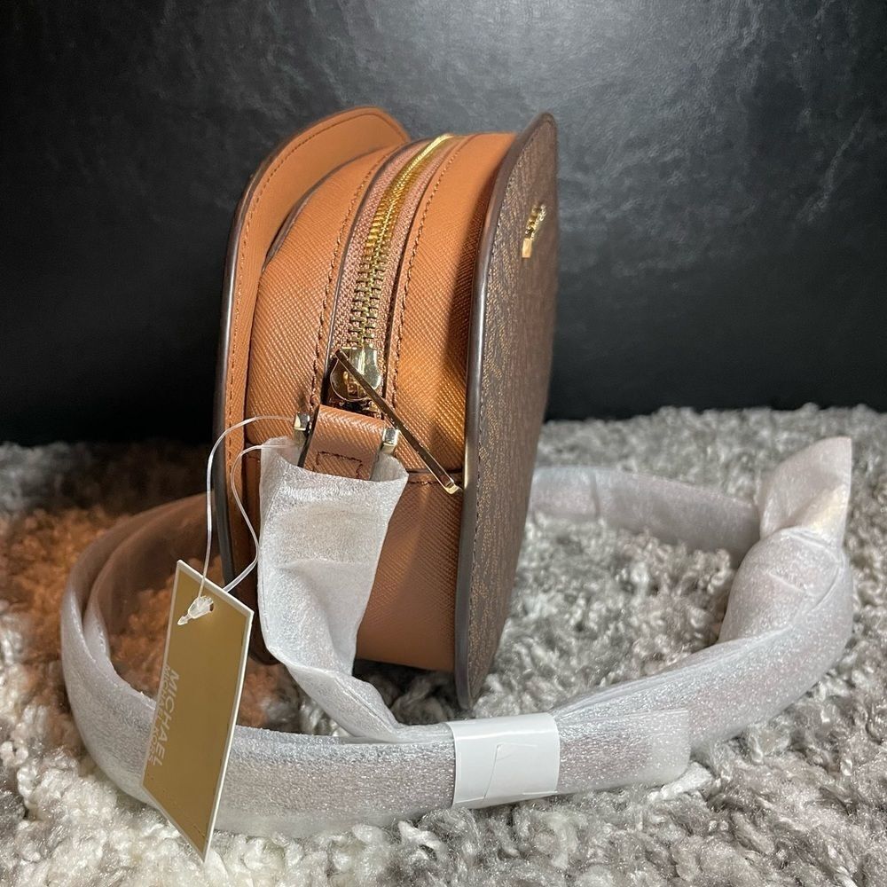 NWT Michael Kors Jet Set Logo Crossbody Bag - Picture 4 of 8